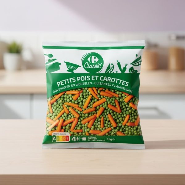 Petits pois et carottes