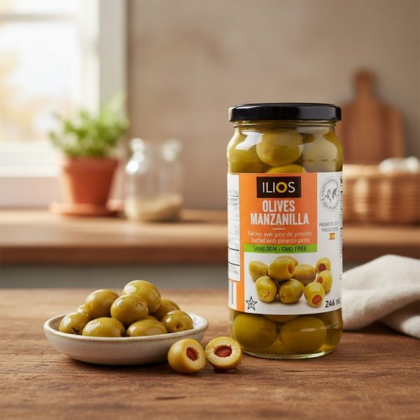 Olives vertes Manzanilla Ilios