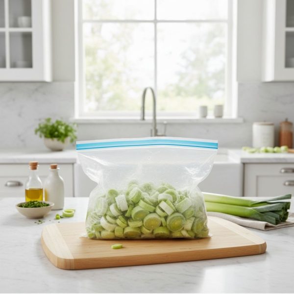 Poireaux en dés congelés