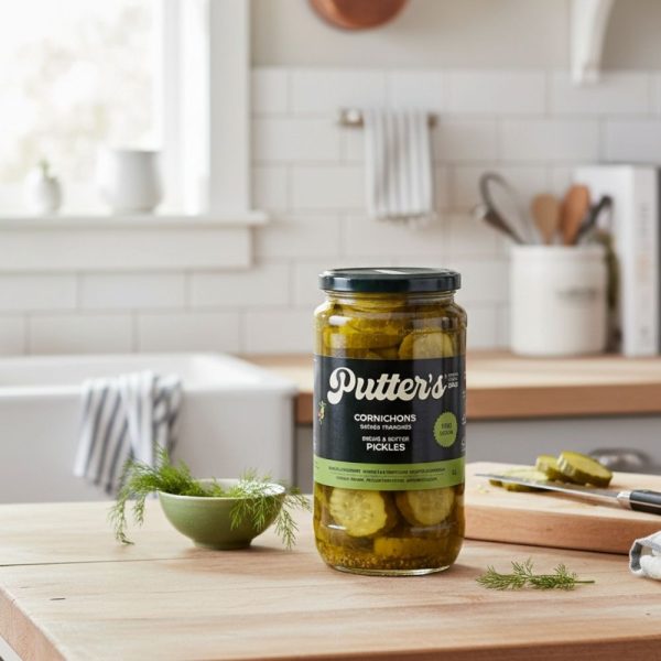 Cornichons sucrés tranchés