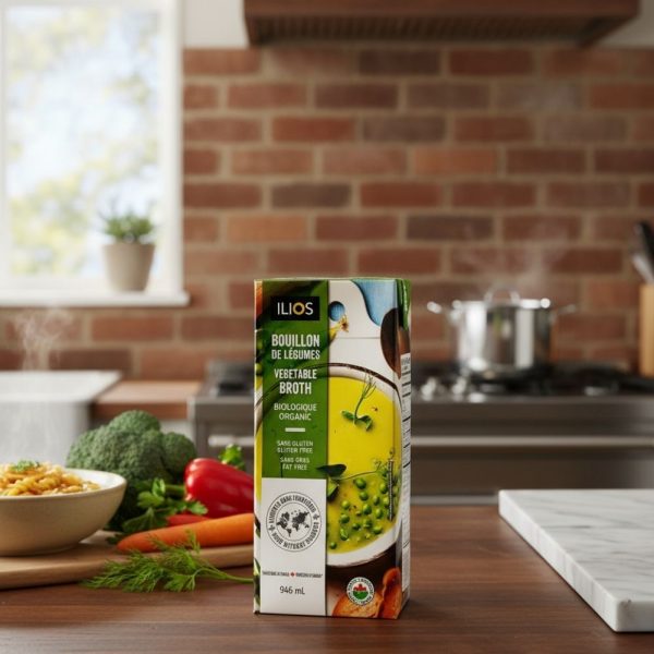 Bouillon de légumes bio Ilios
