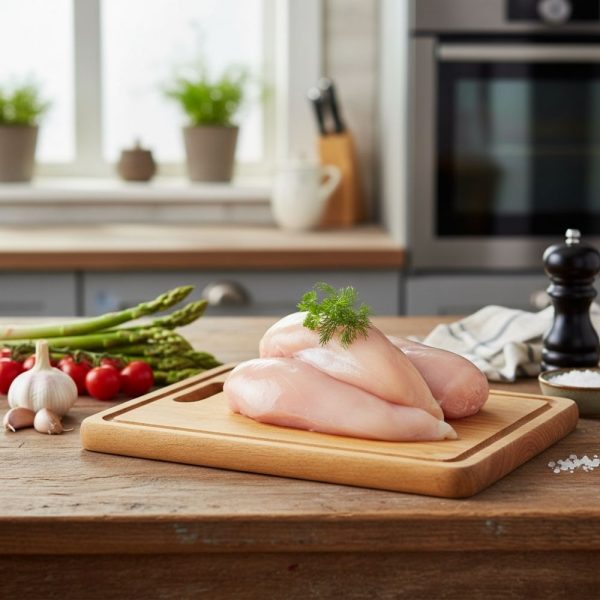 Poitrine de poulet désossée nature