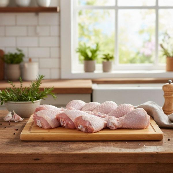 Pilons de poulet crus