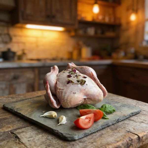 Poulet de grain gros