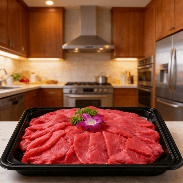 Fondue chinoise de bœuf